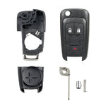 Per le chiavi dell'auto Opel Custodia portachiavi di ricambio con stelo pieghevole, 3 Buttons, 3 Buttons/Sedan Button, 3 Buttons/Start Button, 5 Sedan Button