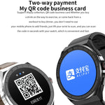 BM01 Cinturino in acciaio da 1,45 pollici IP68 Impermeabile Smart Watch Supporto Chiamata Bluetooth / NFC, Steel Band (Black), Steel Band (Silver)