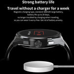 BM01 Cinturino in acciaio da 1,45 pollici IP68 Impermeabile Smart Watch Supporto Chiamata Bluetooth / NFC, Steel Band (Black), Steel Band (Silver)