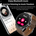 BM01 Cinturino in acciaio da 1,45 pollici IP68 Impermeabile Smart Watch Supporto Chiamata Bluetooth / NFC, Steel Band (Black), Steel Band (Silver)