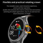 BM01 Cinturino in acciaio da 1,45 pollici IP68 Impermeabile Smart Watch Supporto Chiamata Bluetooth / NFC, Steel Band (Black), Steel Band (Silver)