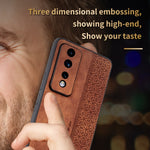 Custodia per telefono AZNS in pelle goffrata 3D, For Honor 80 GT 5G, For Samsung Galaxy A24 4G