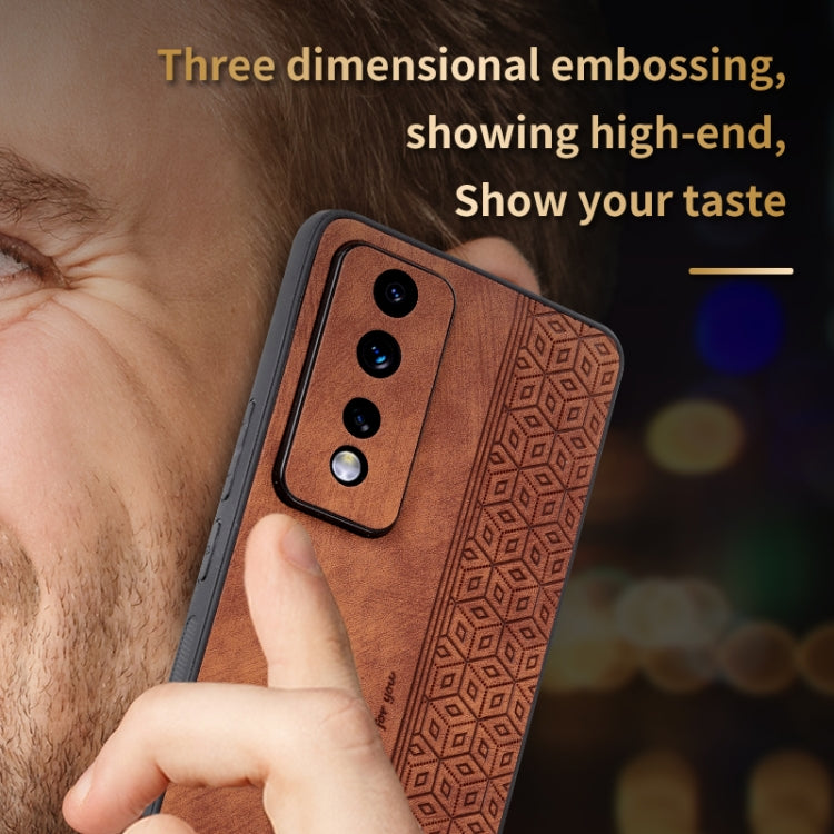 Custodia per telefono AZNS in pelle goffrata 3D, For Honor 80 GT 5G, For Samsung Galaxy A24 4G