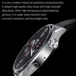 HDT 3 Max 1,6 pollici Cinturino in silicone IP67 Impermeabile Smart Watch Supporto Chiamata Bluetooth / NFC, Silicone Band (Black), Silicone Band (Silver)