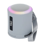 T&G TG373 Subwoofer altoparlante Bluetooth wireless multicolore RGB portatile da esterno con luce a LED