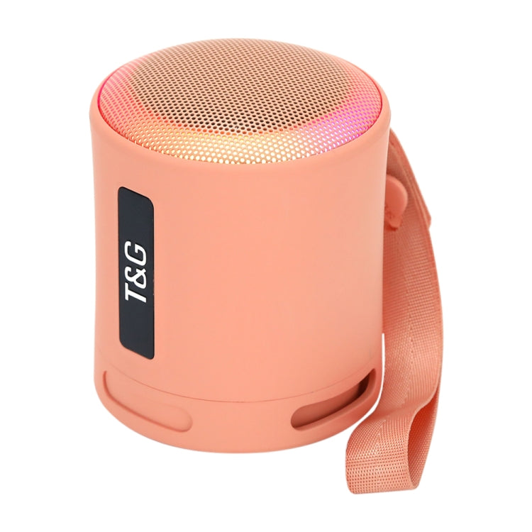 T&G TG373 Subwoofer altoparlante Bluetooth wireless multicolore RGB portatile da esterno con luce a LED