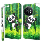Modello di pittura 3D TPU + custodia per telefono in pelle PU, For Motorola Moto G73, For OnePlus 11