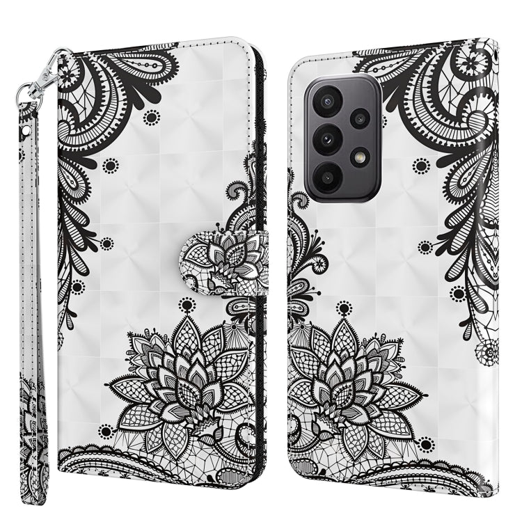 Modello di pittura 3D TPU + custodia per telefono in pelle PU, For Samsung Galaxy A24, For Samsung Galaxy A34 5G