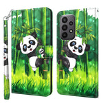 Modello di pittura 3D TPU + custodia per telefono in pelle PU, For Samsung Galaxy A24, For Samsung Galaxy A34 5G