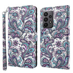 Modello di pittura 3D TPU + custodia per telefono in pelle PU, For Samsung Galaxy A24, For Samsung Galaxy A34 5G