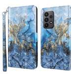 Modello di pittura 3D TPU + custodia per telefono in pelle PU, For Samsung Galaxy A24, For Samsung Galaxy A34 5G