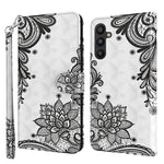 Modello di pittura 3D TPU + custodia per telefono in pelle PU, For Samsung Galaxy A24, For Samsung Galaxy A34 5G