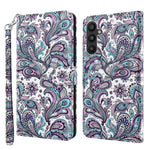 Modello di pittura 3D TPU + custodia per telefono in pelle PU, For Samsung Galaxy A24, For Samsung Galaxy A34 5G