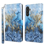 Modello di pittura 3D TPU + custodia per telefono in pelle PU, For Samsung Galaxy A24, For Samsung Galaxy A34 5G