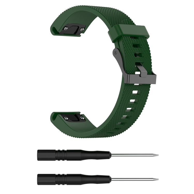 Per cinturino da polso di ricambio in silicone Garmin Fenix 5S (20 mm).
