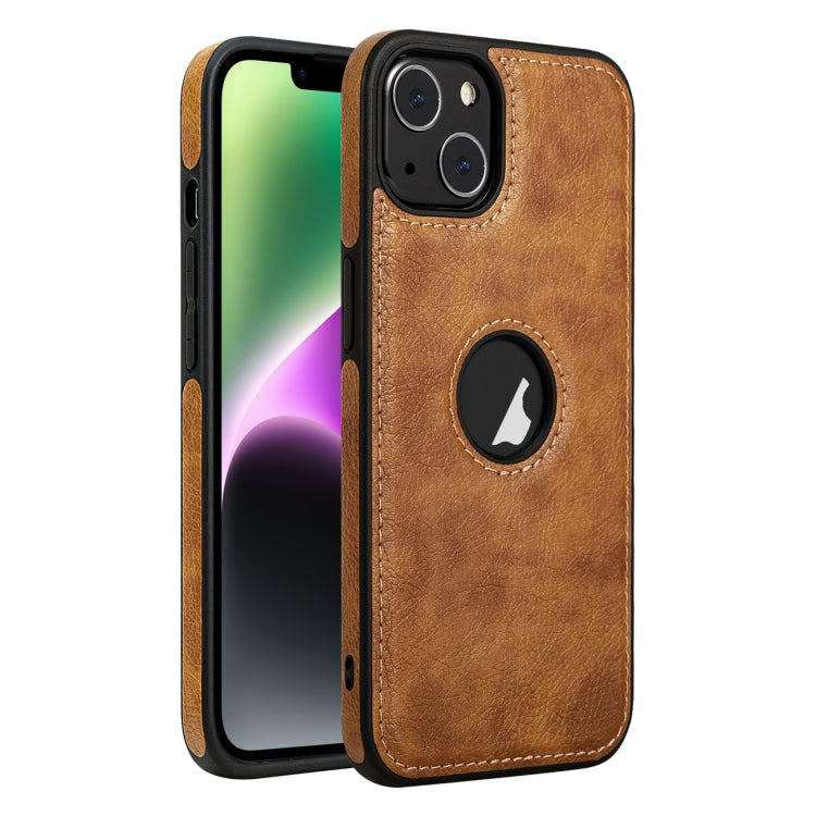 Custodia per telefono con cuciture in pelle, For iPhone 14 Pro Max, For iPhone 14 Pro, For iPhone 14, For iPhone 14 Plus, For iPhone 13 Pro Max, For iPhone 13 Pro, For iPhone 13, For iPhone 13 mini