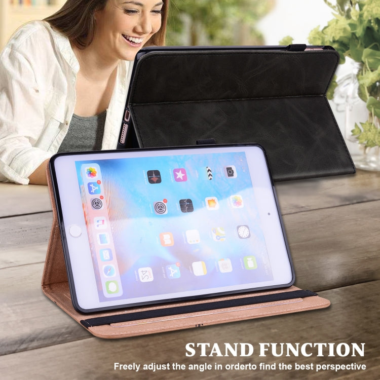Custodia per tablet in pelle goffrata a righe, For Lenovo Tab M9