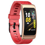 K20 1.14 pollici cinturino in silicone auricolare vita staccabile impermeabile Smart Watch supporto chiamata Bluetooth, Silicone Band (Black), Silicone Band (Black Red), Silicone Band (Black Silver), Silicone Band (Black Rose Gold)