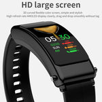 K50 1.08 pollici Silicone Band Auricolare Staccabile IP67 Impermeabile Smart Watch Supporto Chiamata Bluetooth, Silicone Band (Black), Silicone Band (Black Silver)