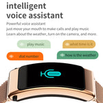 K50 1.08 pollici Silicone Band Auricolare Staccabile IP67 Impermeabile Smart Watch Supporto Chiamata Bluetooth, Silicone Band (Black), Silicone Band (Black Silver)