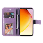 Custodia per telefono in pelle goffrata con fiori a 7 petali, For vivo V25 5G/V25e 4G, For vivo Y02 4G, For Xiaomi Redmi K60/K60 Pro, For Xiaomi Redmi 11A 4G/12C
