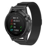 Cinturino milanese in metallo per Garmin Fenix 5X