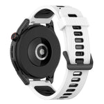 Cinturino in silicone a strisce bicolore da 22 mm, For Huawei Watch GT 3 SE