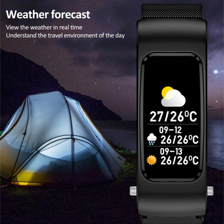 K60 1.08 pollici cinturino in pelle auricolare vita staccabile impermeabile Smart Watch supporto chiamata Bluetooth, Leather Band (Black Silver), Leather Band (Brown), Leather Band (Black), Leather Band (Brown Silver)