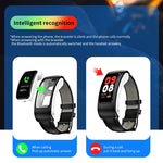 K60 1.08 pollici cinturino in pelle auricolare vita staccabile impermeabile Smart Watch supporto chiamata Bluetooth, Leather Band (Black Silver), Leather Band (Brown), Leather Band (Black), Leather Band (Brown Silver)
