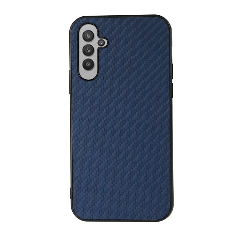 Custodia per telefono in PU con trama in fibra di carbonio con foro preciso, For OnePlus 11 5G, For OnePlus Ace 2 / 11R, For Samsung Galaxy A24