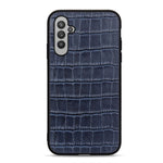 Cassa del telefono in vera pelle con trama in coccodrillo con foro accurato, For OnePlus 11 5G, For OnePlus Ace 2 / 11R, For Samsung Galaxy A24