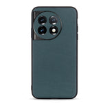 Custodia per telefono in vera pelle con trama in pelle di agnello, For OnePlus 11 5G, For OnePlus Ace 2 / 11R, For Samsung Galaxy A24