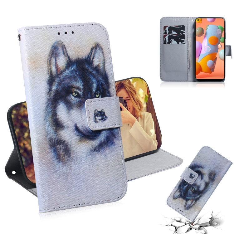 Custodia portafoglio in pelle flip per Samsung Galaxy A11 e M11