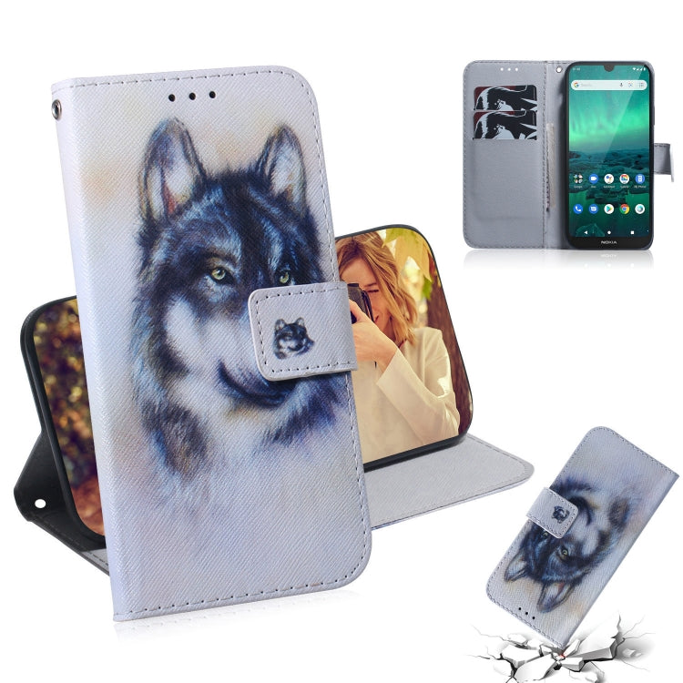 Custodia portafoglio in pelle flip per Nokia 1.3 e 2.3