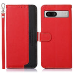 KHAZNEH Custodia per telefono RFID in pelle con texture Litchi, For Google Pixel 7a, For Xiaomi Redmi Note 12 4G Global, For Samsung Galaxy M14 5G