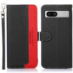 KHAZNEH Custodia per telefono RFID in pelle con texture Litchi, For Google Pixel 7a, For Xiaomi Redmi Note 12 4G Global, For Samsung Galaxy M14 5G