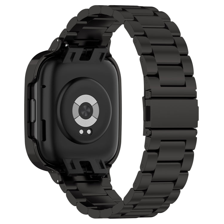 Cinturino per orologio in metallo a tre sfere 2 in 1 con cornice per orologio, For Xiaomi Redmi Watch 3 / Mi Watch Lite 3