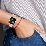 Cinturino per orologio in metallo a tre sfere 2 in 1 con cornice per orologio, For Xiaomi Redmi Watch 3 / Mi Watch Lite 3