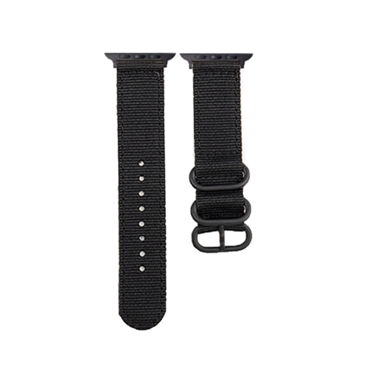 Cinturino in tela con fibbia nera per Apple Watch 41/45mm