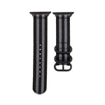 Cinturino in tela con fibbia nera per Apple Watch 41/45mm