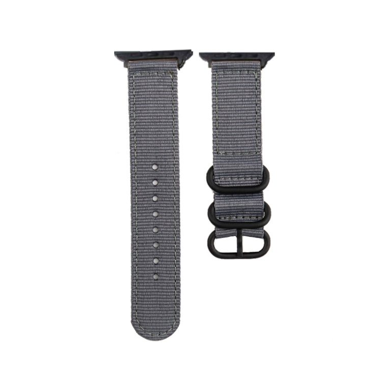 Cinturino in tela con fibbia nera per Apple Watch 41/45mm