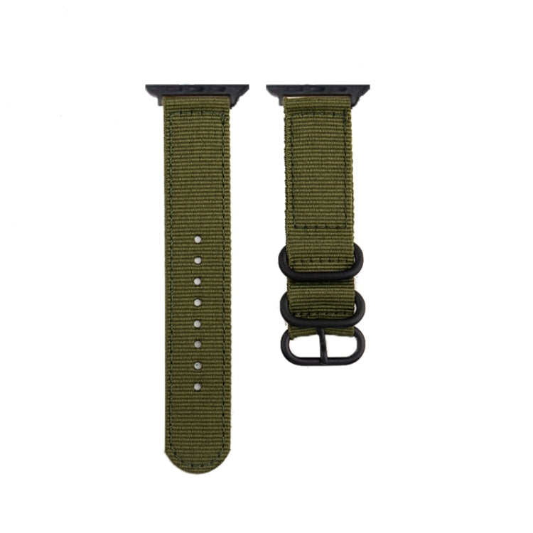 Cinturino in tela con fibbia nera per Apple Watch 41/45mm