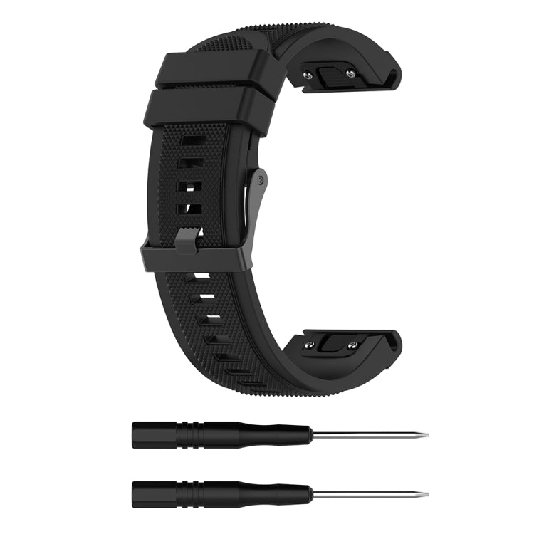 Per cinturino da polso di ricambio in silicone Garmin Fenix 5X (26 mm) Fenix3 / Fenix3 HR