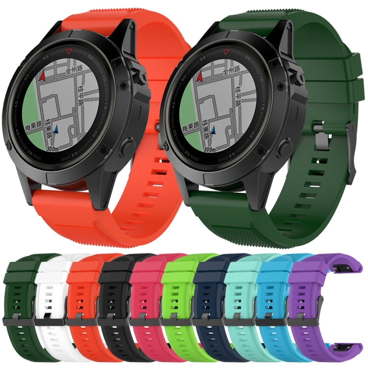 Per cinturino da polso di ricambio in silicone Garmin Fenix 5X (26 mm) Fenix3 / Fenix3 HR