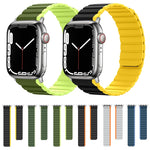 Cinturino in silicone magnetico per Apple Watch 41/45mm