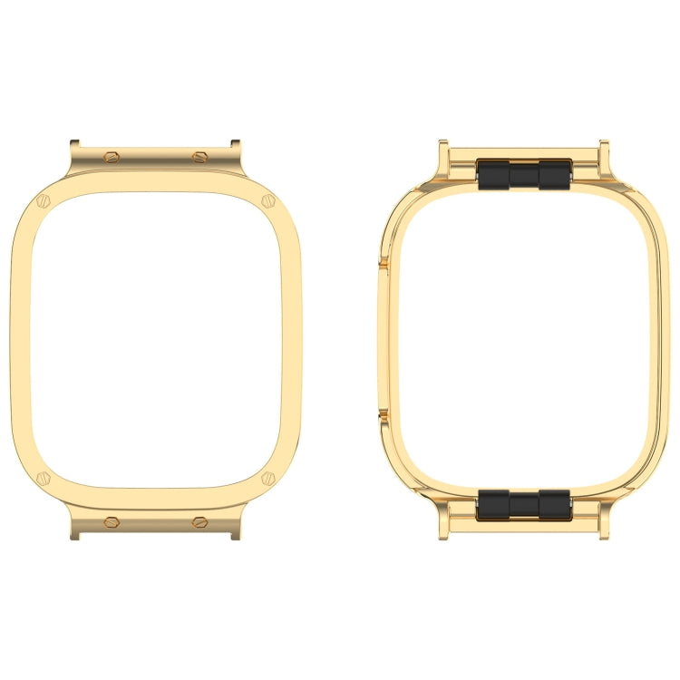 Custodia protettiva per orologio con struttura in metallo, For Xiaomi Redmi Watch 3 / Mi Watch Lite 3