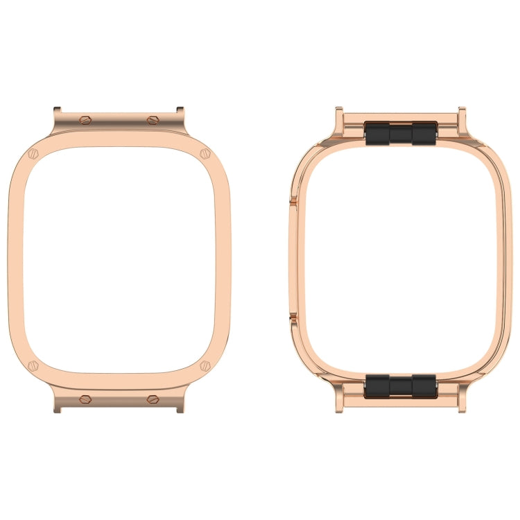 Custodia protettiva per orologio con struttura in metallo, For Xiaomi Redmi Watch 3 / Mi Watch Lite 3