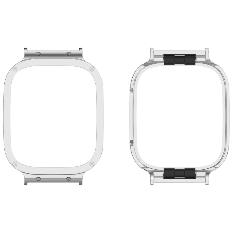 Custodia protettiva per orologio con struttura in metallo, For Xiaomi Redmi Watch 3 / Mi Watch Lite 3