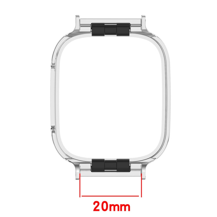 Custodia protettiva per orologio con struttura in metallo, For Xiaomi Redmi Watch 3 / Mi Watch Lite 3