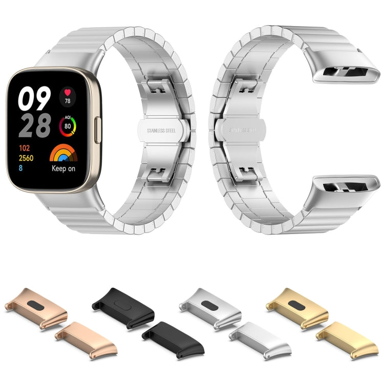 1 paio di connettori per cinturino in metallo, For Xiaomi Redmi Watch 3 / Mi Watch Lite 3